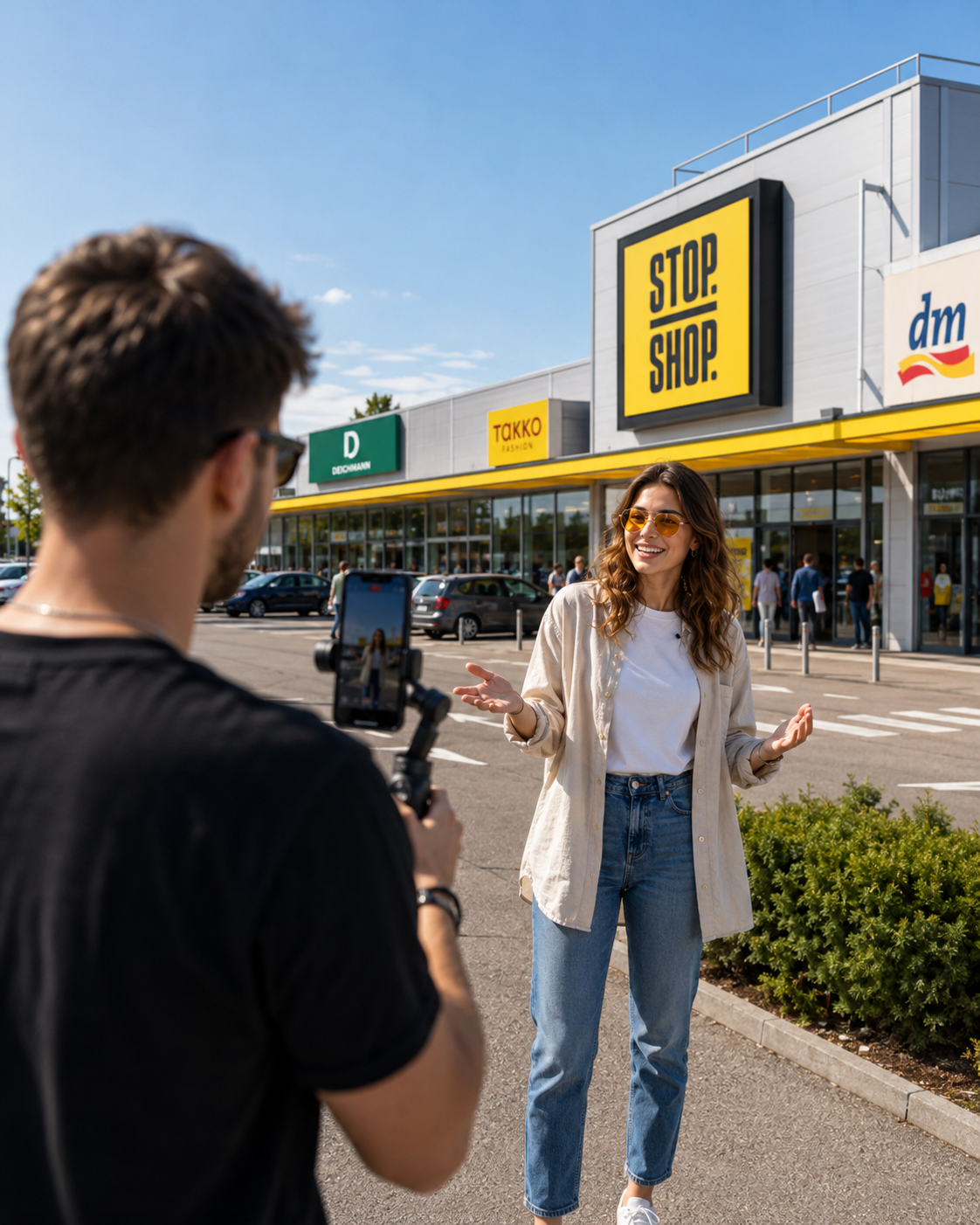 TikTok vsebine, ki nakupovalne parke, trgovine in kampanje predstavljajo na zabaven in naraven način.